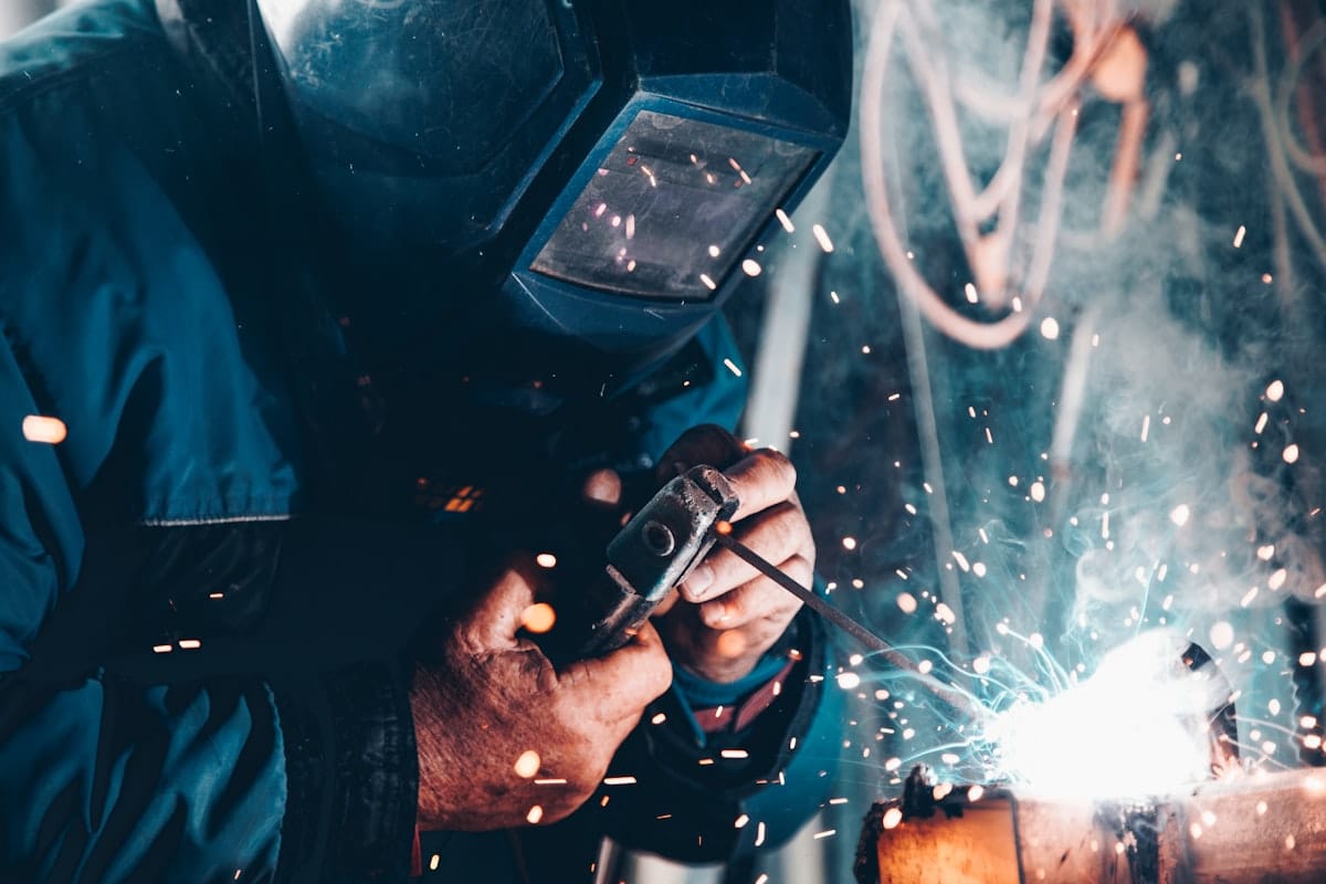 Steel fabrication and welding work